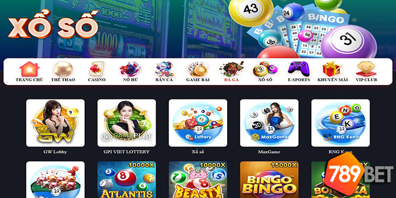 Xổ số 789Bet - Vé số nhanh, trúng thưởng dễ dàng